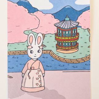 Korean Bunny Print