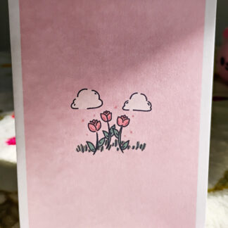 Little Tulips Note Card