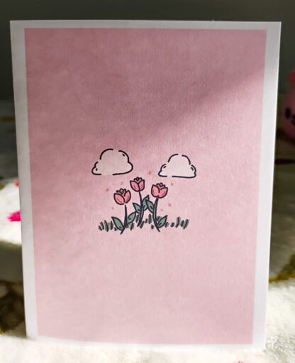 Little Tulips Note Card