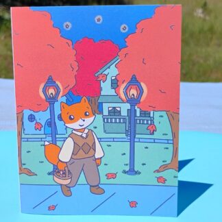 Autumn Stroll Note Card